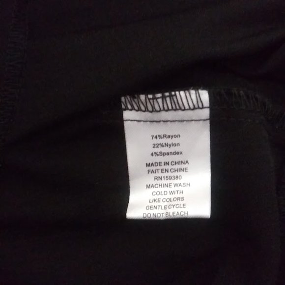 Jenna Rose women's size 12 black pencil skirt - Picture 13 of 14